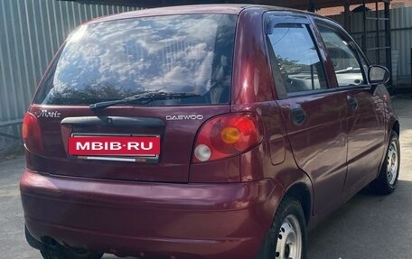 Daewoo Matiz I, 2009 год, 250 000 рублей, 4 фотография