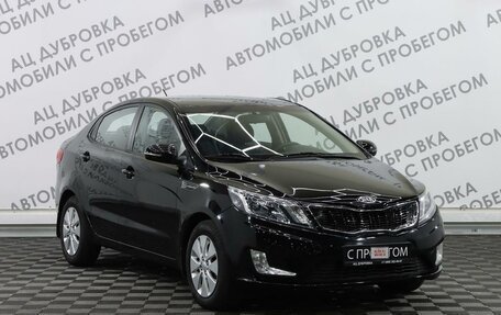 KIA Rio III рестайлинг, 2012 год, 3 фотография