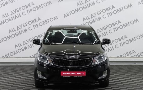 KIA Rio III рестайлинг, 2012 год, 14 фотография