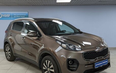 KIA Sportage IV рестайлинг, 2017 год, 2 350 000 рублей, 3 фотография