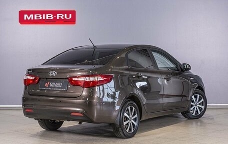 KIA Rio III рестайлинг, 2014 год, 962 500 рублей, 2 фотография