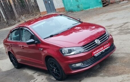 Volkswagen Polo VI (EU Market), 2017 год, 1 350 000 рублей, 3 фотография