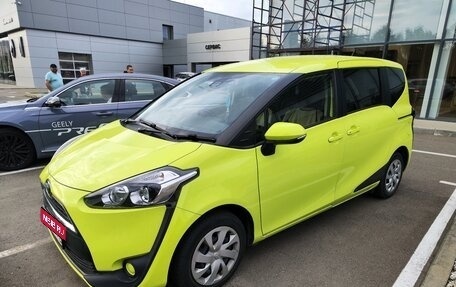 Toyota Sienta II, 2018 год, 1 640 000 рублей, 1 фотография