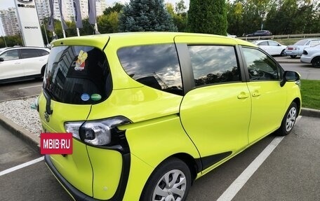 Toyota Sienta II, 2018 год, 1 640 000 рублей, 6 фотография