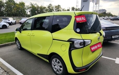 Toyota Sienta II, 2018 год, 1 640 000 рублей, 4 фотография