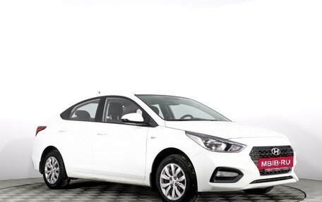 Hyundai Solaris II рестайлинг, 2018 год, 999 000 рублей, 3 фотография