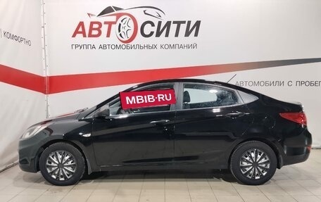 Hyundai Solaris II рестайлинг, 2011 год, 827 000 рублей, 4 фотография