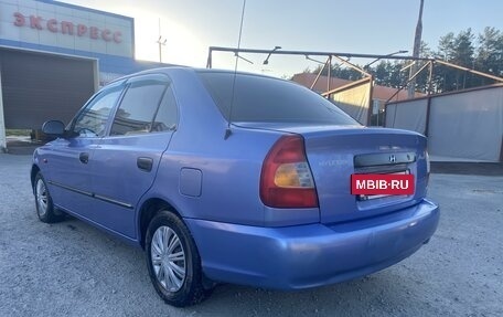 Hyundai Accent II, 2004 год, 365 000 рублей, 6 фотография