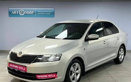 Skoda Rapid I, 2014 год, 1 010 000 рублей, 1 фотография