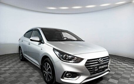 Hyundai Solaris II рестайлинг, 2018 год, 1 435 294 рублей, 3 фотография