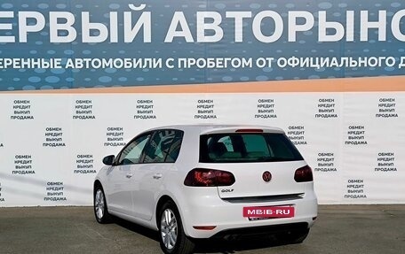 Volkswagen Golf VI, 2012 год, 1 099 000 рублей, 7 фотография