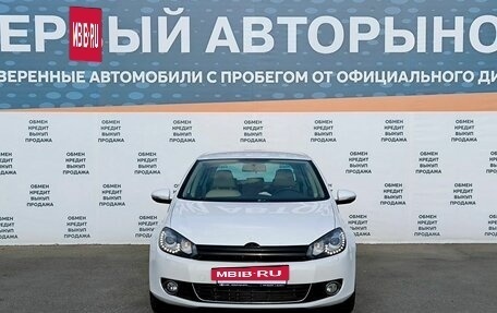 Volkswagen Golf VI, 2012 год, 1 099 000 рублей, 2 фотография