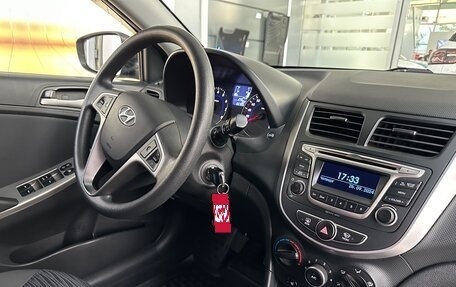 Hyundai Solaris II рестайлинг, 2016 год, 1 350 000 рублей, 19 фотография