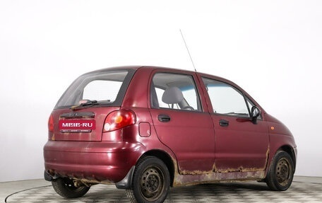 Daewoo Matiz I, 2008 год, 199 000 рублей, 5 фотография