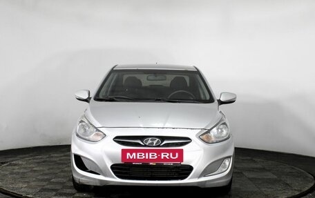 Hyundai Solaris II рестайлинг, 2011 год, 840 000 рублей, 2 фотография