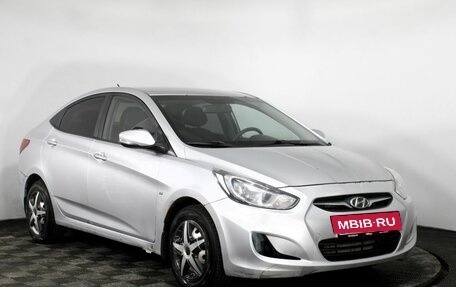 Hyundai Solaris II рестайлинг, 2011 год, 840 000 рублей, 3 фотография