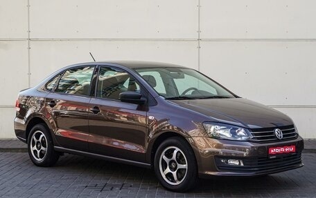 Volkswagen Polo VI (EU Market), 2016 год, 1 248 000 рублей, 1 фотография