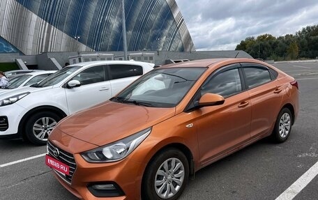 Hyundai Solaris II рестайлинг, 2017 год, 1 295 000 рублей, 4 фотография