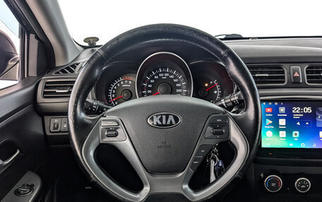 KIA Rio III рестайлинг, 2016 год, 1 220 000 рублей, 22 фотография