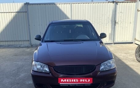 Hyundai Accent II, 2007 год, 550 000 рублей, 3 фотография