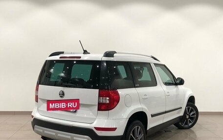 Skoda Yeti I рестайлинг, 2017 год, 1 399 000 рублей, 5 фотография