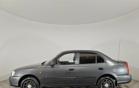 Hyundai Accent II, 2008 год, 479 000 рублей, 8 фотография