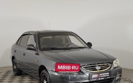 Hyundai Accent II, 2008 год, 479 000 рублей, 3 фотография