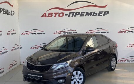 KIA Rio III рестайлинг, 2017 год, 1 135 000 рублей, 1 фотография