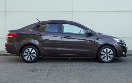 KIA Rio III рестайлинг, 2015 год, 1 345 000 рублей, 5 фотография