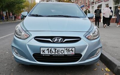 Hyundai Solaris II рестайлинг, 2011 год, 820 000 рублей, 1 фотография