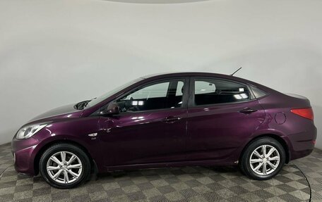 Hyundai Solaris II рестайлинг, 2011 год, 750 000 рублей, 5 фотография