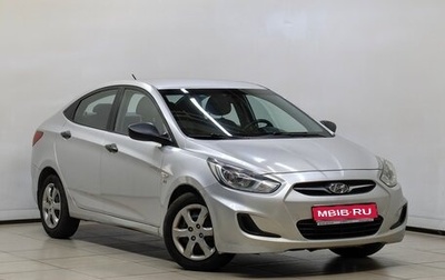 Hyundai Solaris II рестайлинг, 2012 год, 877 000 рублей, 1 фотография