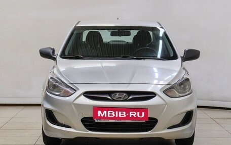 Hyundai Solaris II рестайлинг, 2012 год, 877 000 рублей, 3 фотография