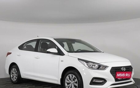 Hyundai Solaris II рестайлинг, 2019 год, 1 595 000 рублей, 3 фотография