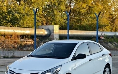 Hyundai Solaris II рестайлинг, 2014 год, 1 000 000 рублей, 1 фотография