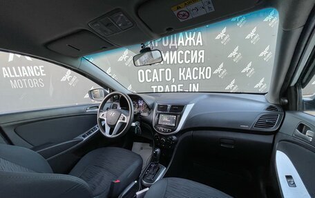 Hyundai Solaris II рестайлинг, 2015 год, 1 150 000 рублей, 19 фотография