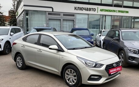 Hyundai Solaris II рестайлинг, 2018 год, 1 399 000 рублей, 3 фотография