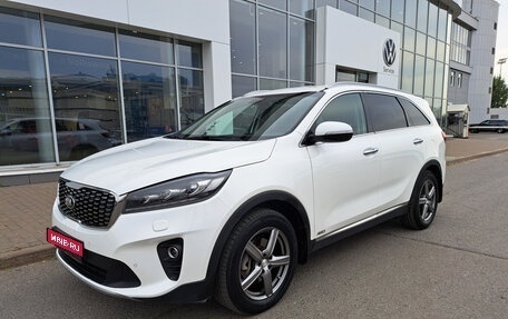 KIA Sorento III Prime рестайлинг, 2018 год, 3 231 000 рублей, 1 фотография