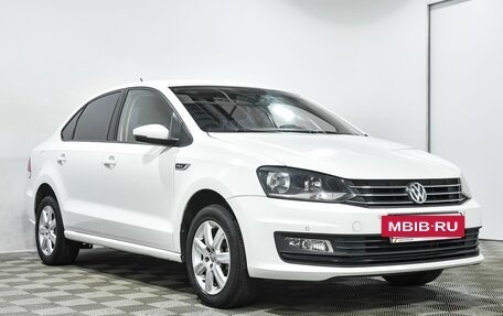 Volkswagen Polo VI (EU Market), 2015 год, 1 249 500 рублей, 3 фотография