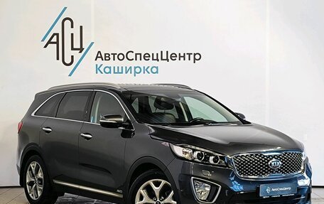 KIA Sorento III Prime рестайлинг, 2016 год, 3 189 000 рублей, 3 фотография