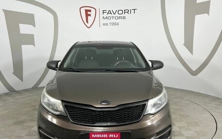 KIA Rio III рестайлинг, 2015 год, 795 000 рублей, 2 фотография