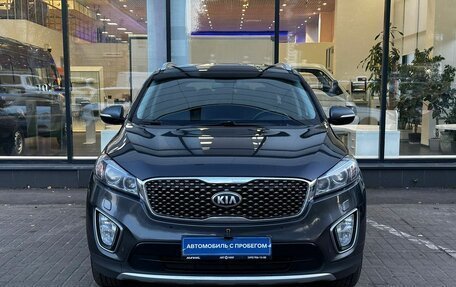 KIA Sorento III Prime рестайлинг, 2017 год, 2 366 111 рублей, 2 фотография