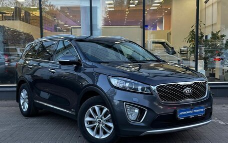 KIA Sorento III Prime рестайлинг, 2017 год, 2 366 111 рублей, 3 фотография