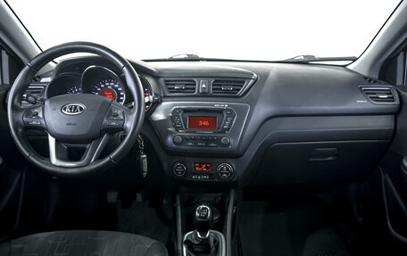 KIA Rio III рестайлинг, 2012 год, 989 000 рублей, 3 фотография