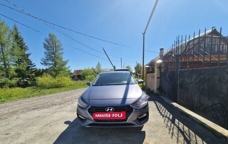 Hyundai Solaris II рестайлинг, 2017 год, 1 000 000 рублей, 14 фотография