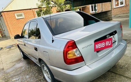 Hyundai Accent II, 2007 год, 489 000 рублей, 4 фотография