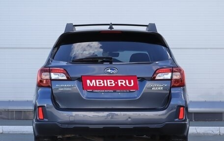 Subaru Outback IV рестайлинг, 2016 год, 1 830 000 рублей, 5 фотография