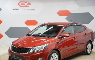 KIA Rio III рестайлинг, 2014 год, 830 000 рублей, 1 фотография