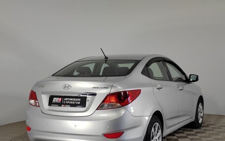 Hyundai Solaris II рестайлинг, 2011 год, 824 000 рублей, 5 фотография