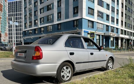 Hyundai Accent II, 2003 год, 600 000 рублей, 4 фотография